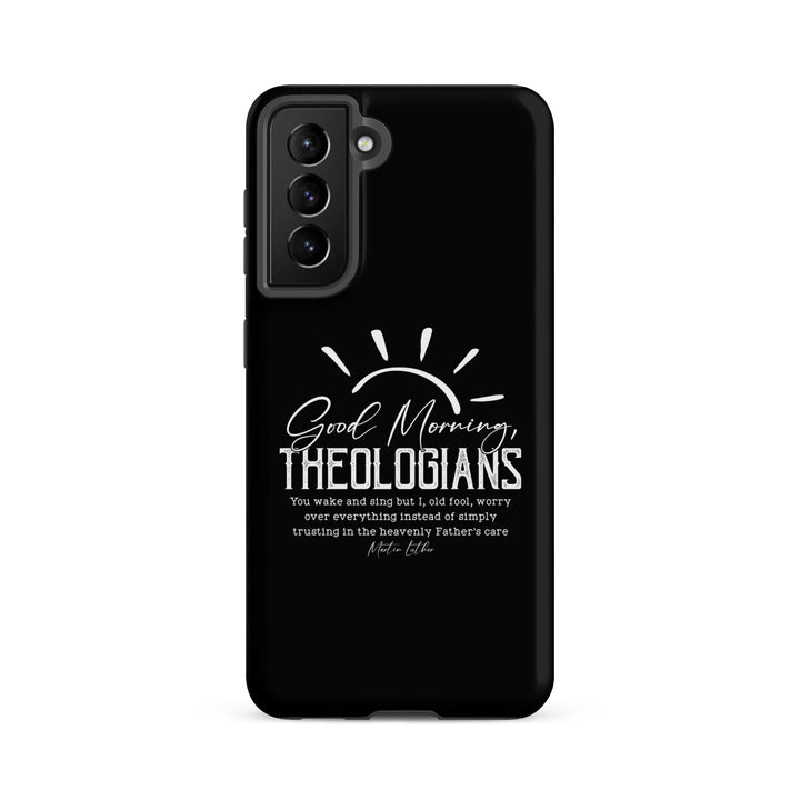 Christian Phone Case Luther's Theologians Black for Samsung® Samsung® Phone Cases Matte Samsung Galaxy S21 FE 