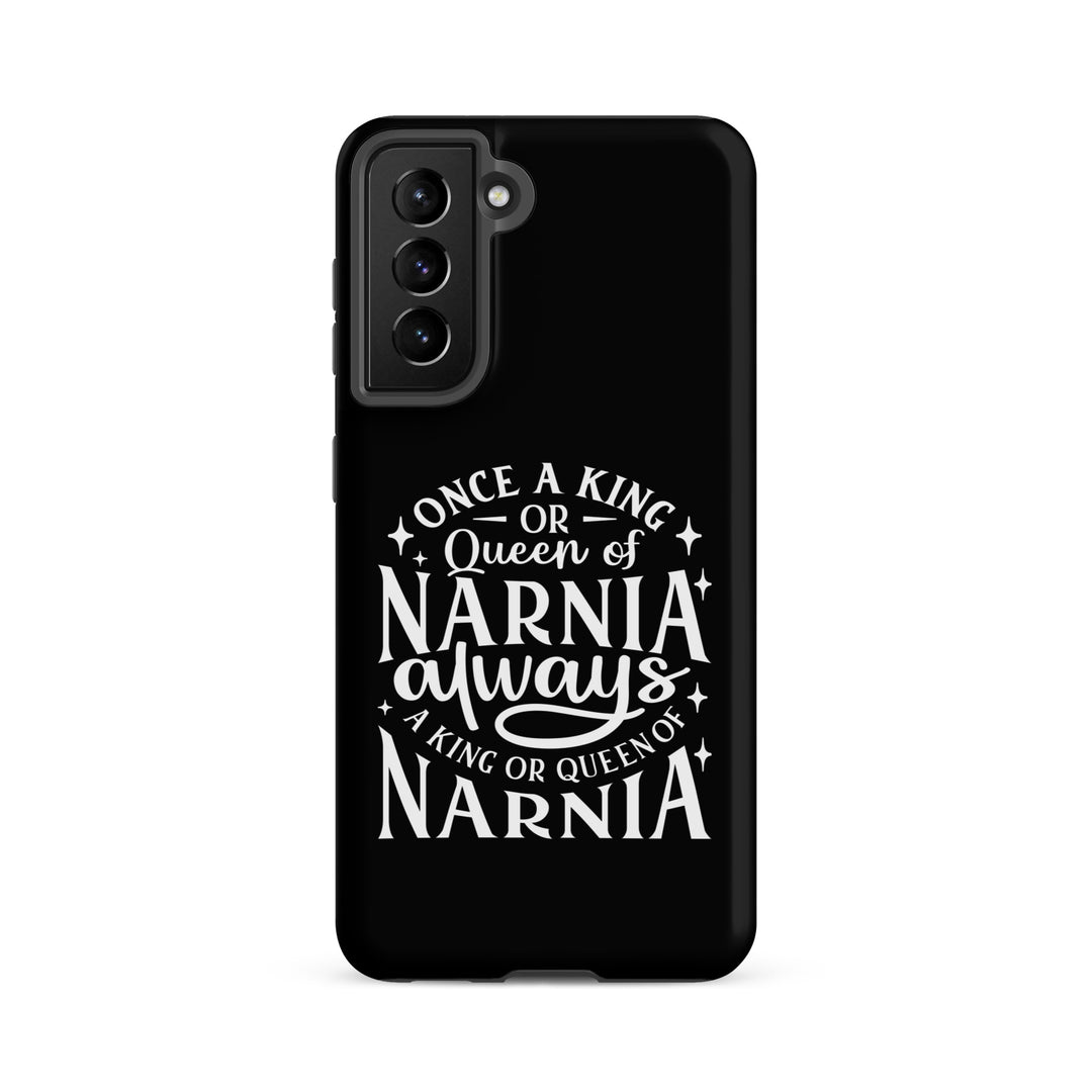 Christian Phone Case King or Queen Narnia Black for Samsung® Samsung® Phone Cases Matte Samsung Galaxy S21 FE 