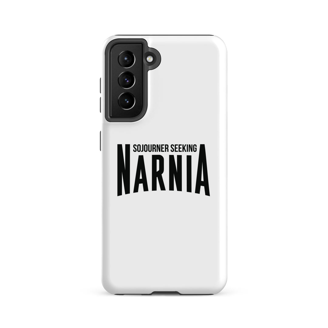 Christian Phone Case Sojourner Seeking Narnia White for Samsung® Samsung® Phone Cases Matte Samsung Galaxy S21 FE 