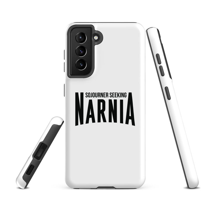 Christian Phone Case Sojourner Seeking Narnia White for Samsung® Samsung® Phone Cases   