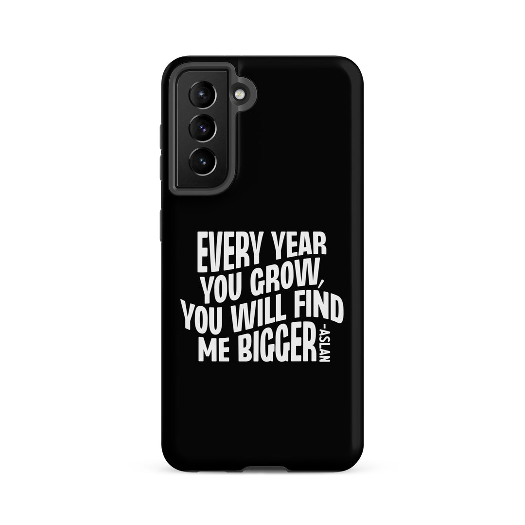 Christian Phone Case Every Year You Grow Black for Samsung® Samsung® Phone Cases Matte Samsung Galaxy S21 FE 