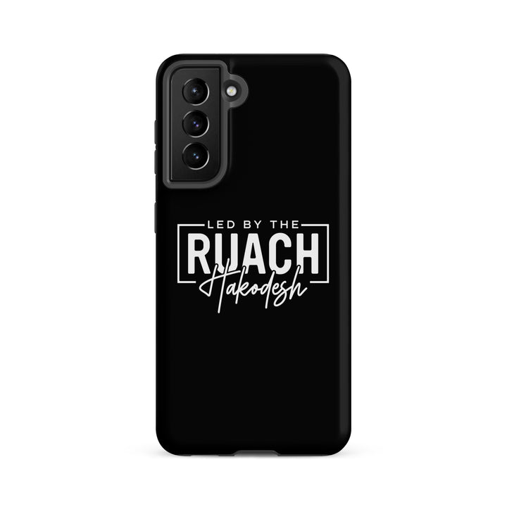 Christian Phone Case Led By Ruach Hakodesh Black for Samsung® Samsung® Phone Cases Matte Samsung Galaxy S21 FE 