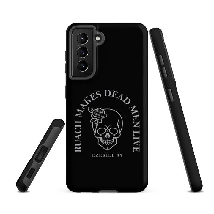 Christian Phone Case Ruach Makes Dead Men Live Black for Samsung® Samsung® Phone Cases   