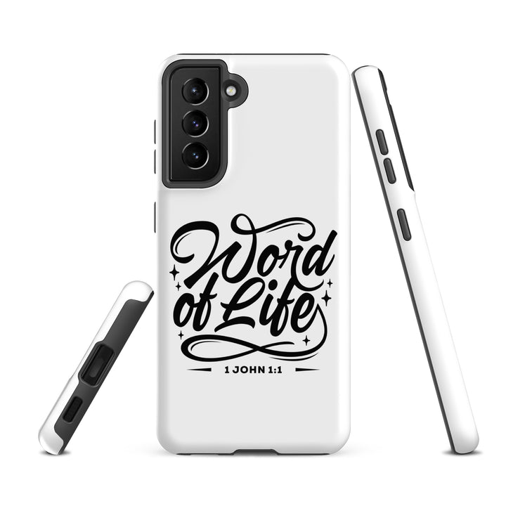 Christian Phone Case Word of Life White for Samsung® Samsung® Phone Cases   