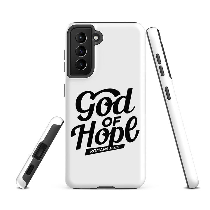 Christian Phone Case God of Hope White for Samsung® Samsung® Phone Cases   