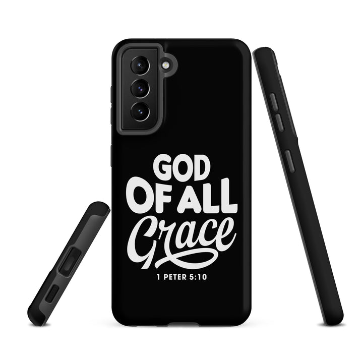 Christian Phone Case God of All Grace Black for Samsung® Samsung® Phone Cases   