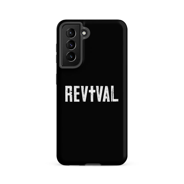 Christian Phone Case Revival Black for Samsung® Samsung® Phone Cases Matte Samsung Galaxy S21 FE 