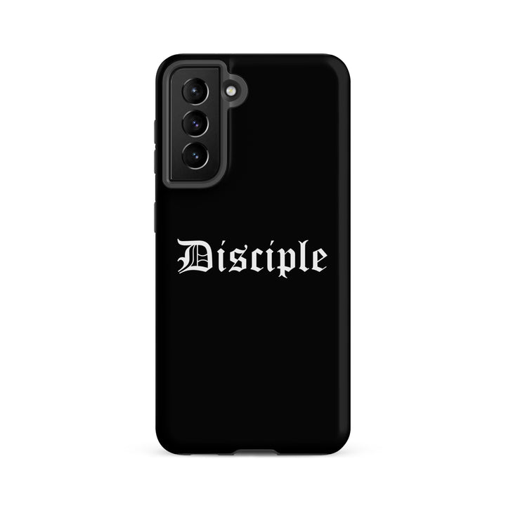 Christian Phone Case Disciple Black for Samsung® Samsung® Phone Cases Matte Samsung Galaxy S21 FE 