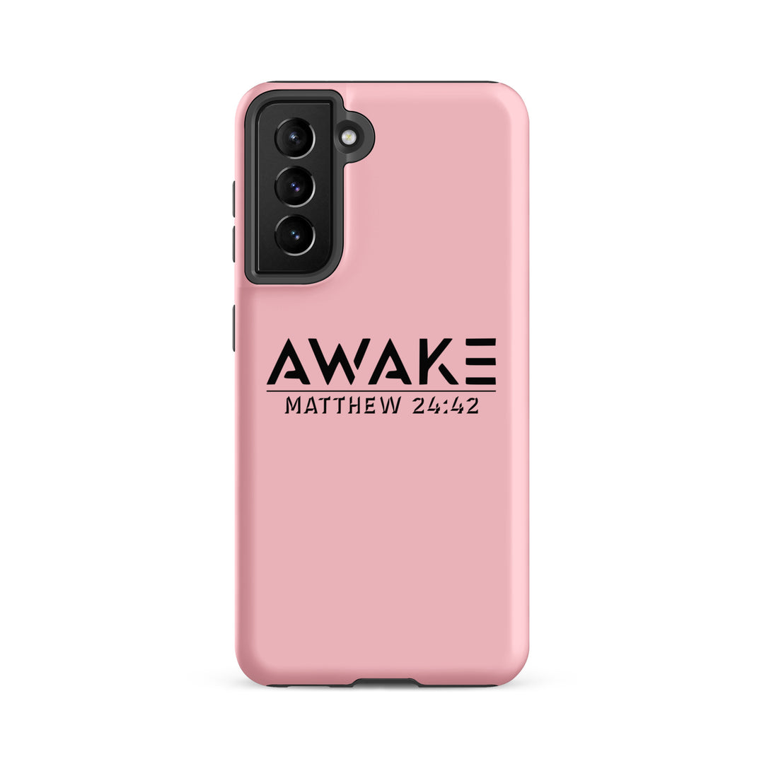 Christian Phone Case Awake  Pink for Samsung® Samsung® Phone Cases Matte Samsung Galaxy S21 FE 