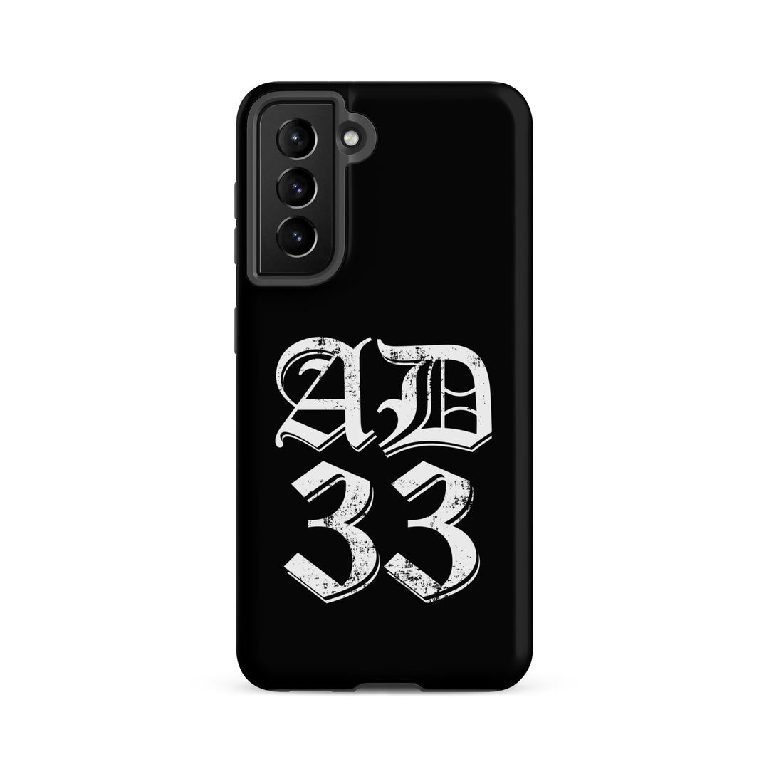 Christian Phone Case AD 33 Old English Black for Samsung® Samsung® Phone Cases Matte Samsung Galaxy S21 FE 