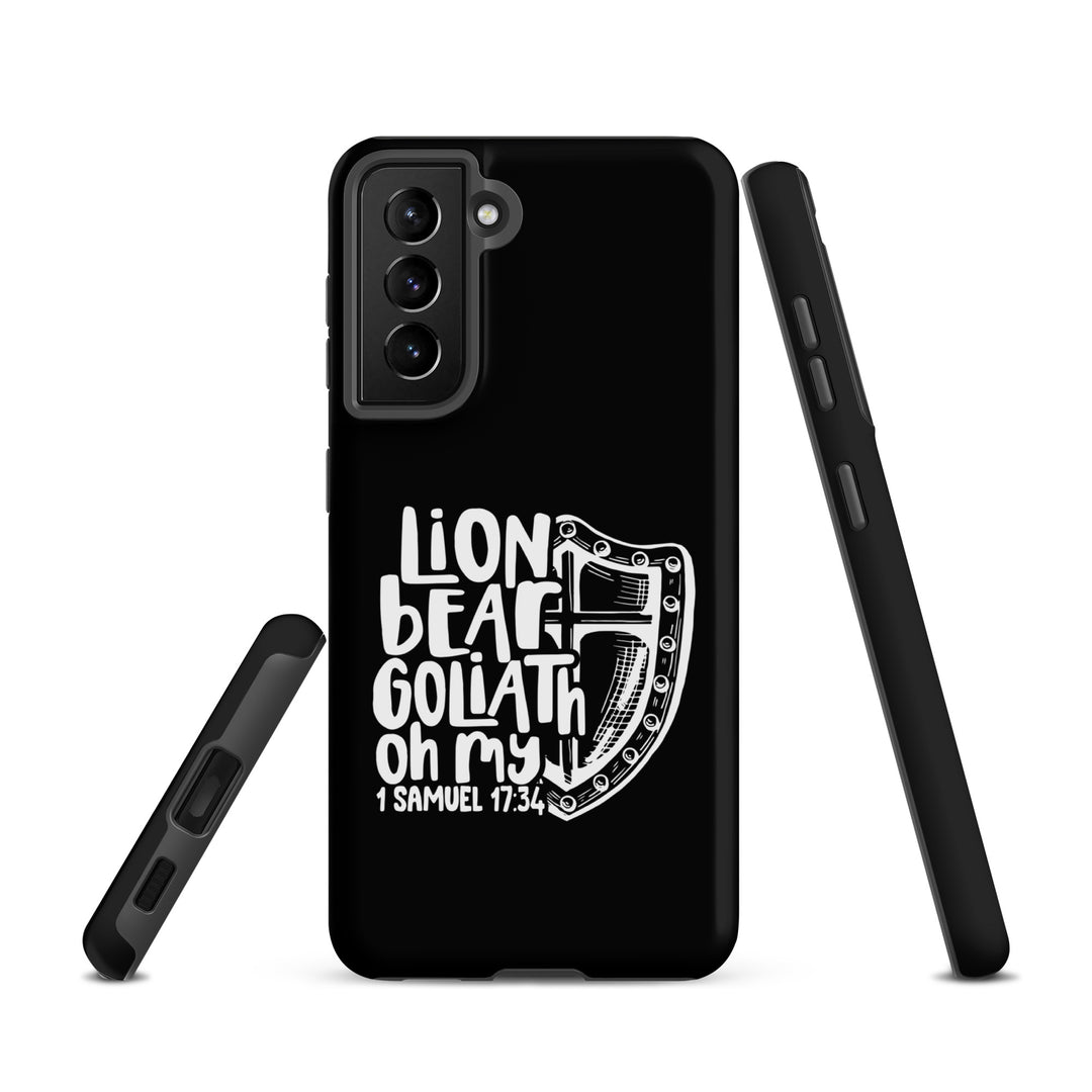 Christian Phone Case Lion Bear Goliath Oh My for Samsung® Samsung® Phone Cases   