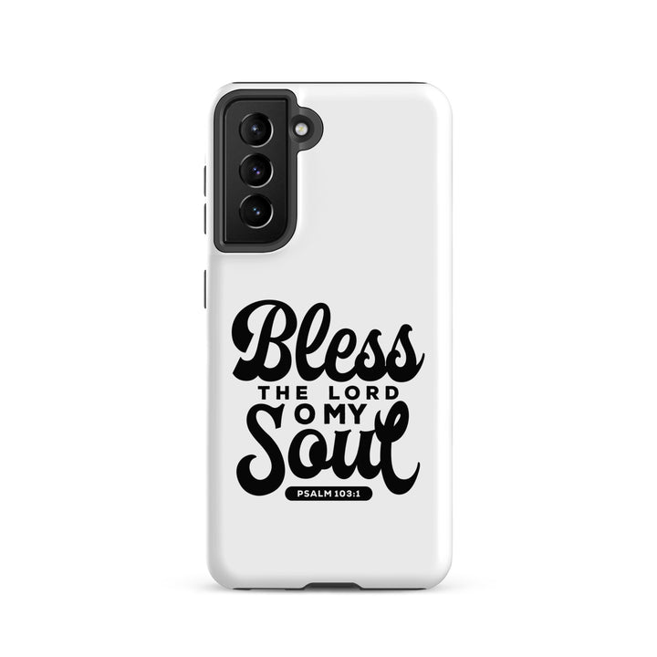 Christian Phone Case Bless The Lord for Samsung® Samsung® Phone Cases Matte Samsung Galaxy S21 