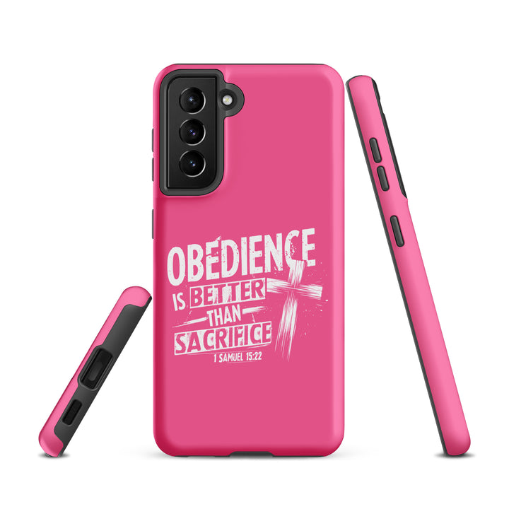 Christian Phone Case Obedience Is Better for Samsung® Samsung® Phone Cases   