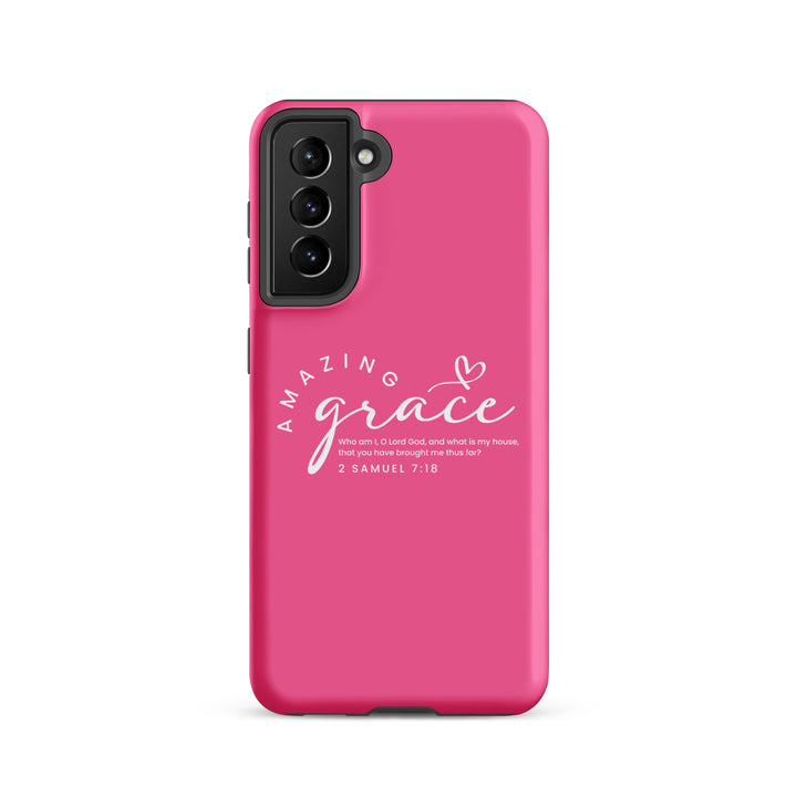 Christian Phone Case Amazing Grace Pink for Samsung® Samsung® Phone Cases Matte Samsung Galaxy S21 