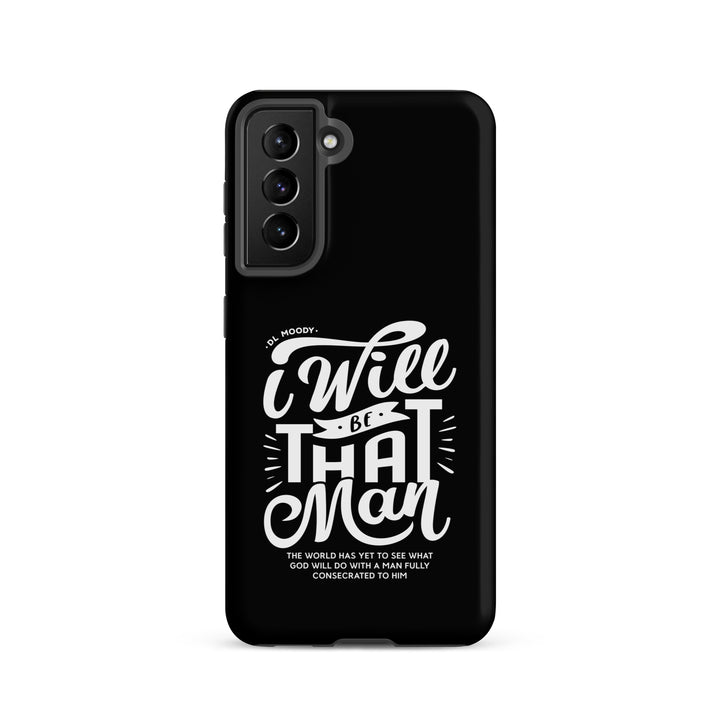 Christian Phone Case I Will Be That Man for Samsung® Samsung® Phone Cases Matte Samsung Galaxy S21 