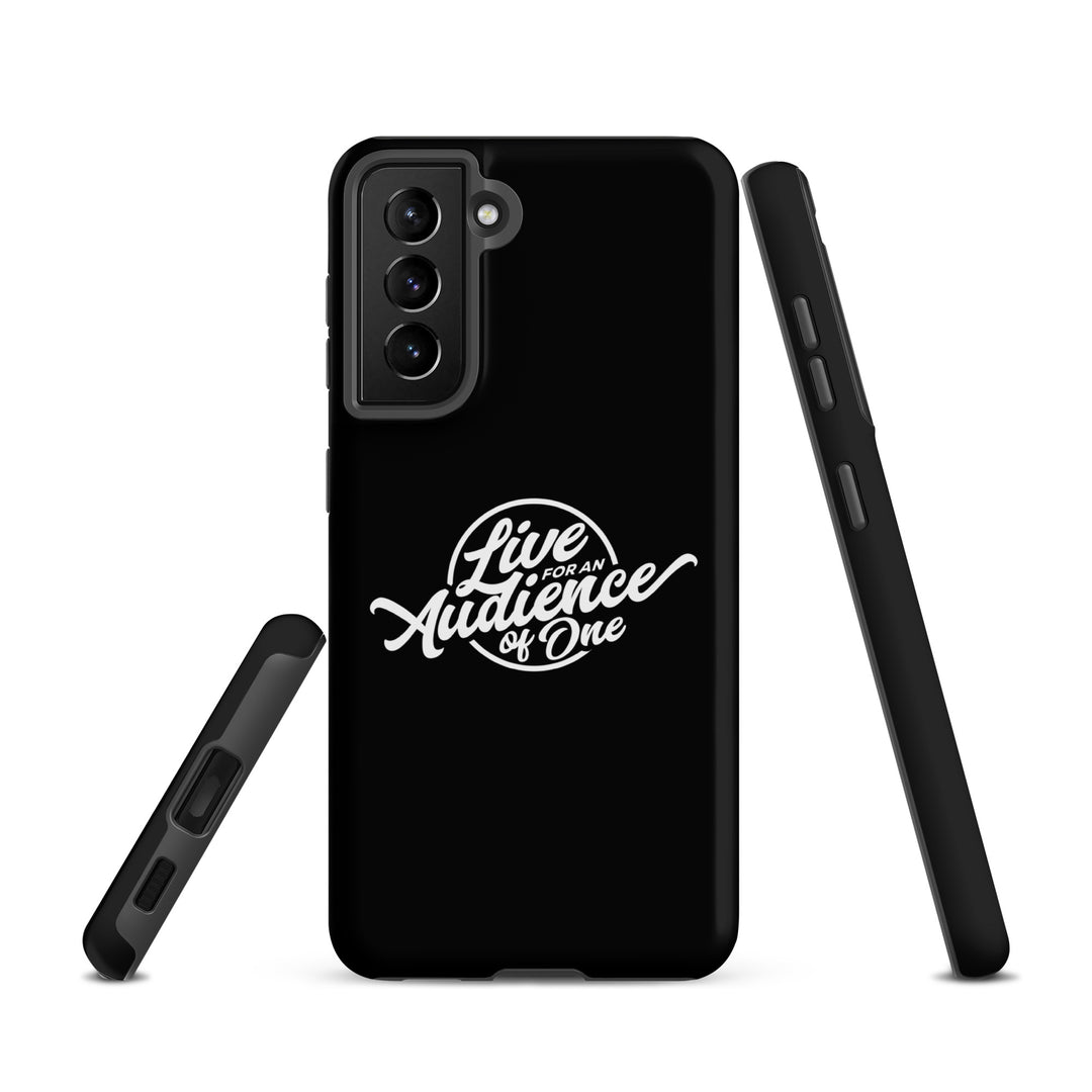 Christian Phone Case Audience of One Black for Samsung® Samsung® Phone Cases   