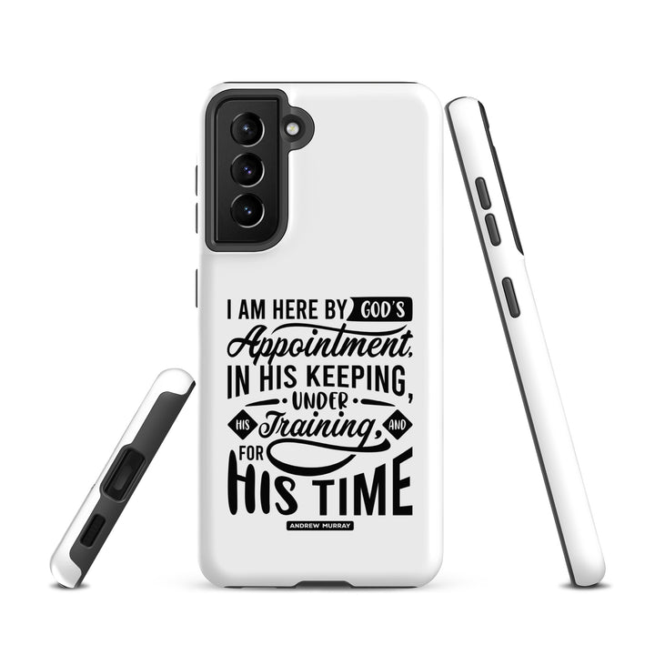 Christian Phone Case His Time White for Samsung® Samsung® Phone Cases   