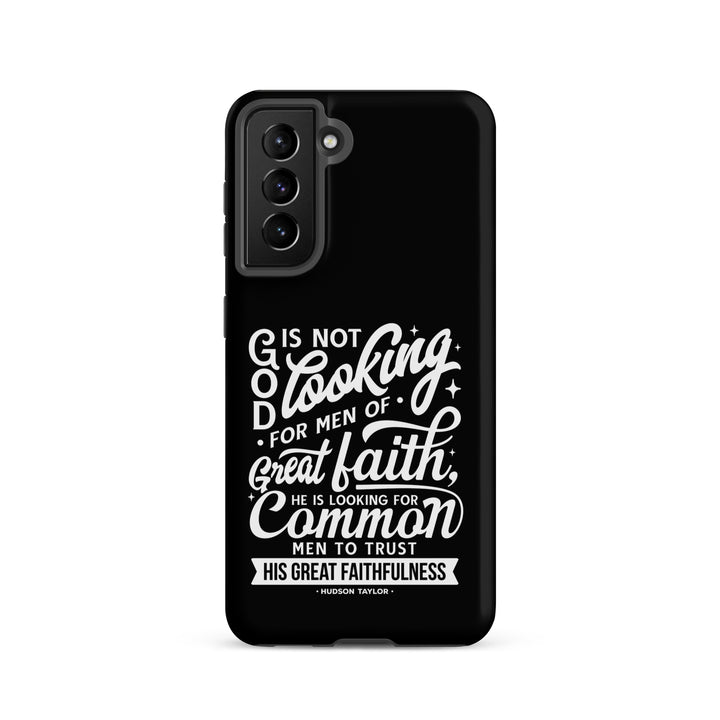 Christian Phone Case Common Men Black for Samsung® Samsung® Phone Cases Matte Samsung Galaxy S21 