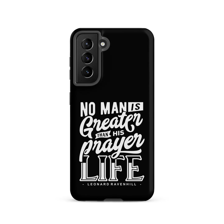 Christian Phone Case Prayer Life Black for Samsung® Samsung® Phone Cases Matte Samsung Galaxy S21 