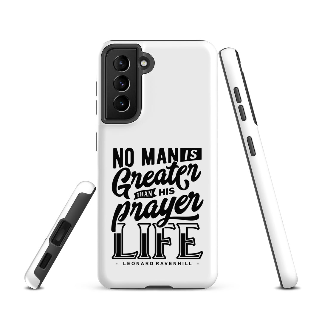 Christian Phone Case Prayer Life White for Samsung® Samsung® Phone Cases   