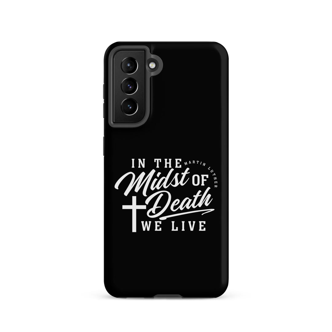 Christian Phone Case Midst of Death Black for Samsung® Samsung® Phone Cases Matte Samsung Galaxy S21 