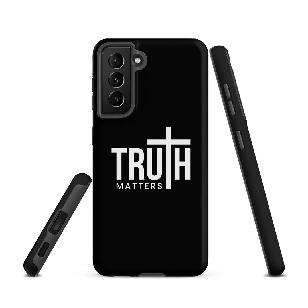 Christian Phone Case Truth Matters Black for Samsung® Samsung® Phone Cases   