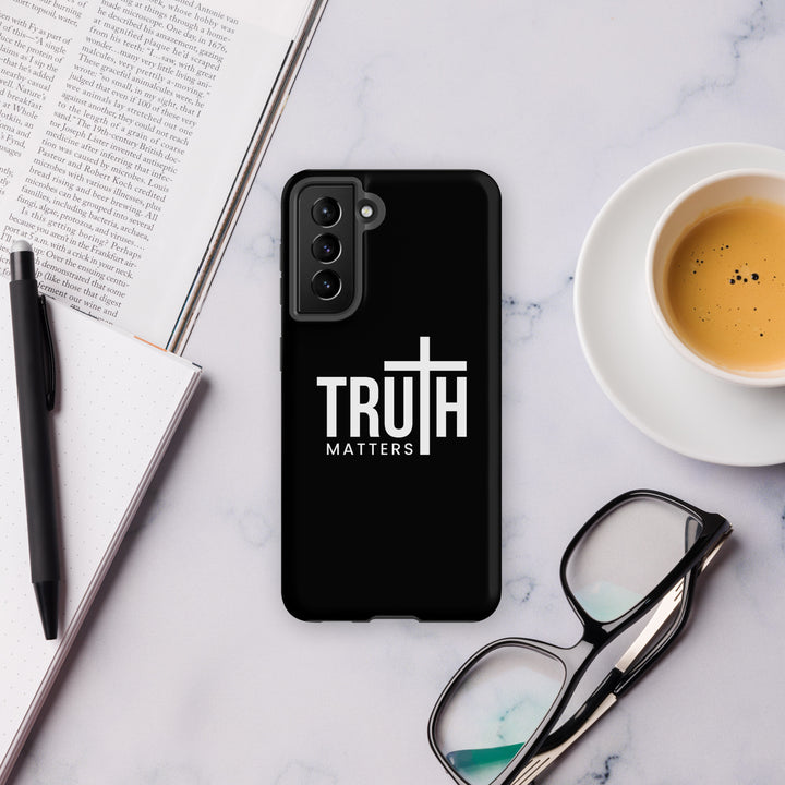 Christian Phone Case Truth Matters Black for Samsung® Samsung® Phone Cases   