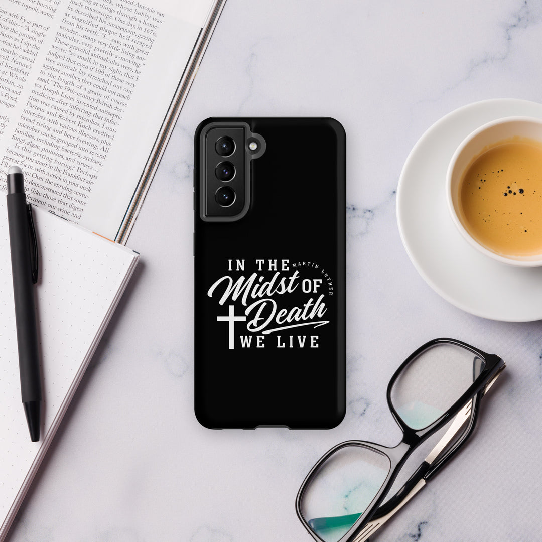 Christian Phone Case Midst of Death Black for Samsung® Samsung® Phone Cases   