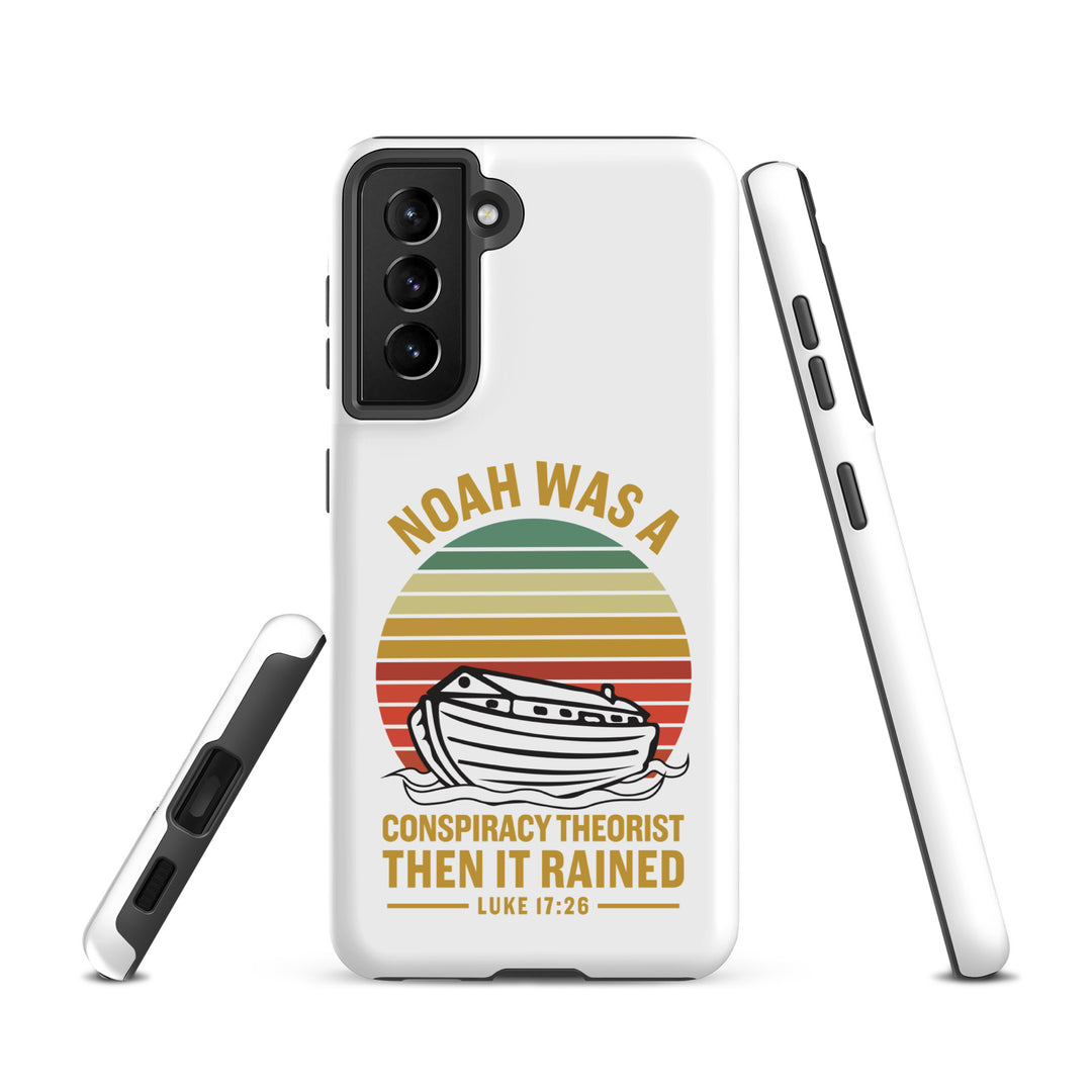 Christian Phone Case Noah Conspiracy White for Samsung® Samsung® Phone Cases   