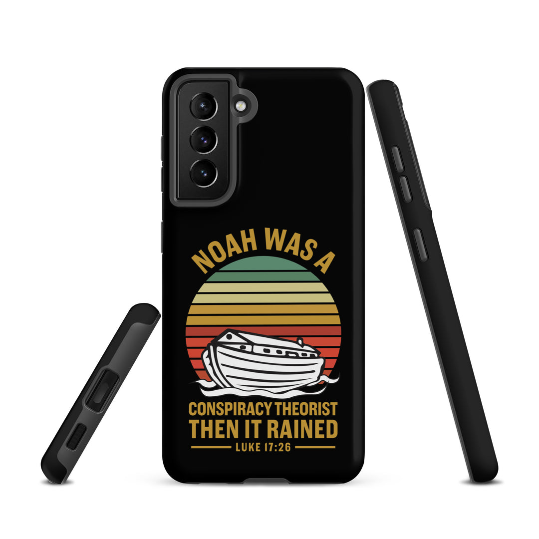 Christian Phone Case Noah Conspiracy Black for Samsung® Samsung® Phone Cases   