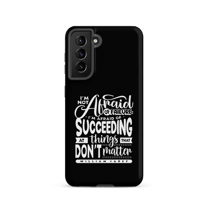 Christian Phone Case Things That Matter Black for Samsung® Samsung® Phone Cases Matte Samsung Galaxy S21 