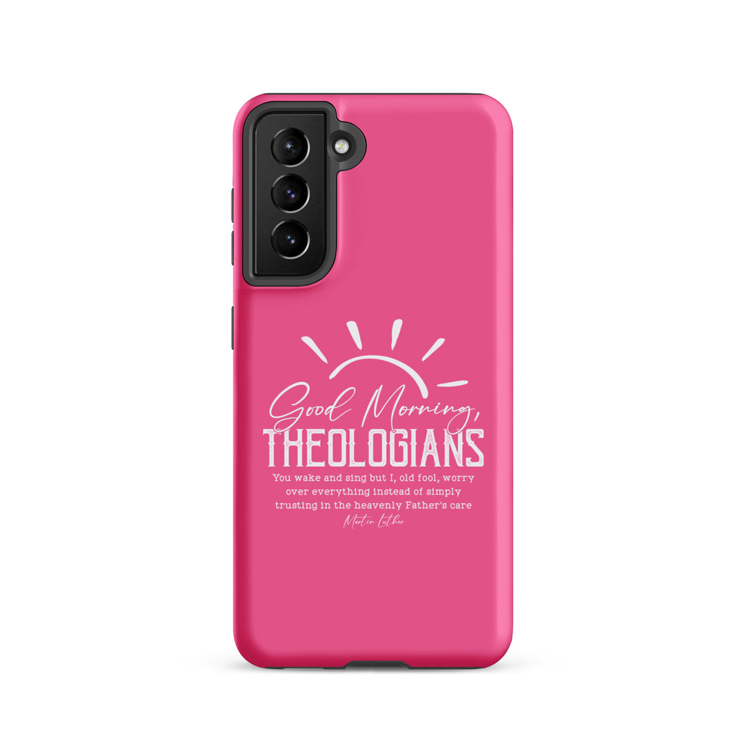 Christian Phone Case Luther's Theologians Pink for Samsung® Samsung® Phone Cases Matte Samsung Galaxy S21 