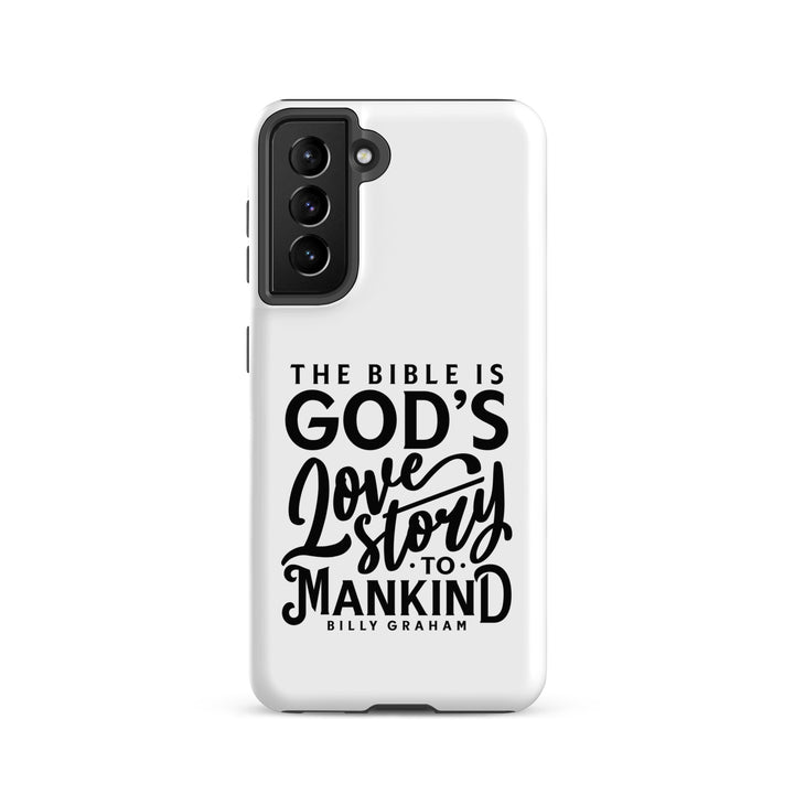 Christian Phone Case God's Love Story White for Samsung® Samsung® Phone Cases Matte Samsung Galaxy S21 