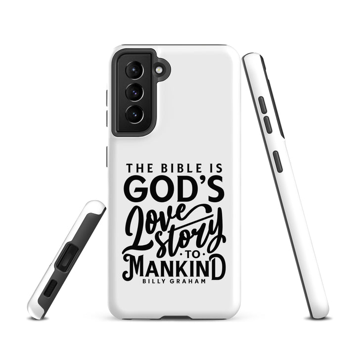 Christian Phone Case God's Love Story White for Samsung® Samsung® Phone Cases   