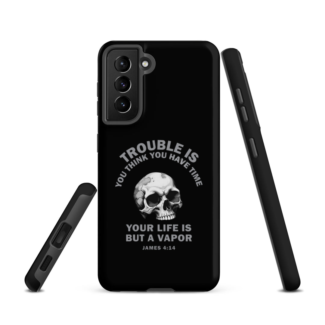 Christian Phone Case Life Is Vapor Black for Samsung® Samsung® Phone Cases   