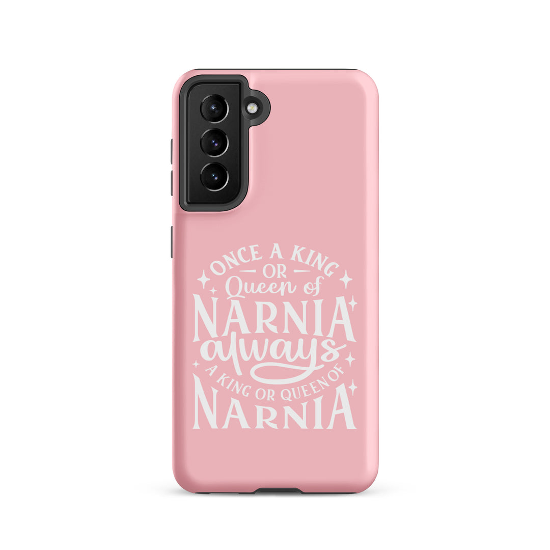 Christian Phone Case King or Queen Narnia Pink for Samsung® Samsung® Phone Cases Matte Samsung Galaxy S21 