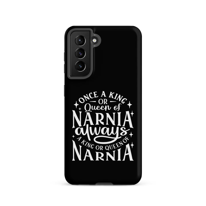 Christian Phone Case King or Queen Narnia Black for Samsung® Samsung® Phone Cases Matte Samsung Galaxy S21 