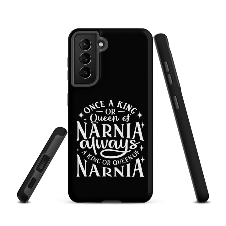 Christian Phone Case King or Queen Narnia Black for Samsung® Samsung® Phone Cases   