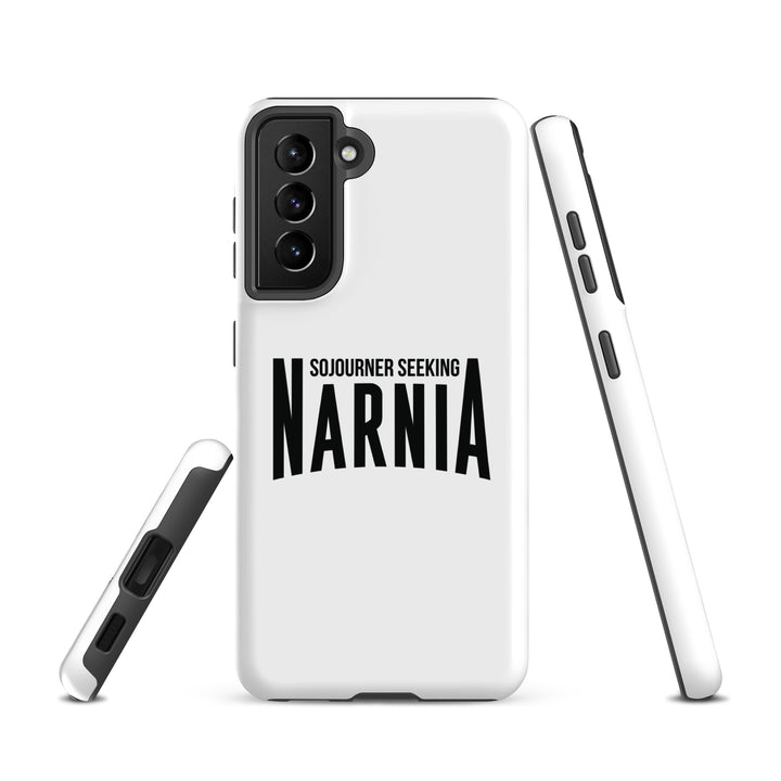 Christian Phone Case Sojourner Seeking Narnia White for Samsung® Samsung® Phone Cases   