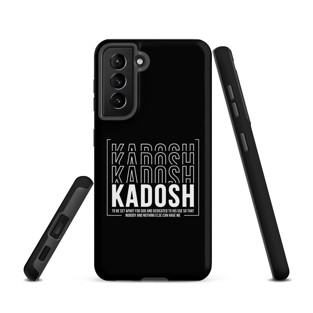 Christian Phone Case Kadosh Dedicated To His Use Black for Samsung® Samsung® Phone Cases   