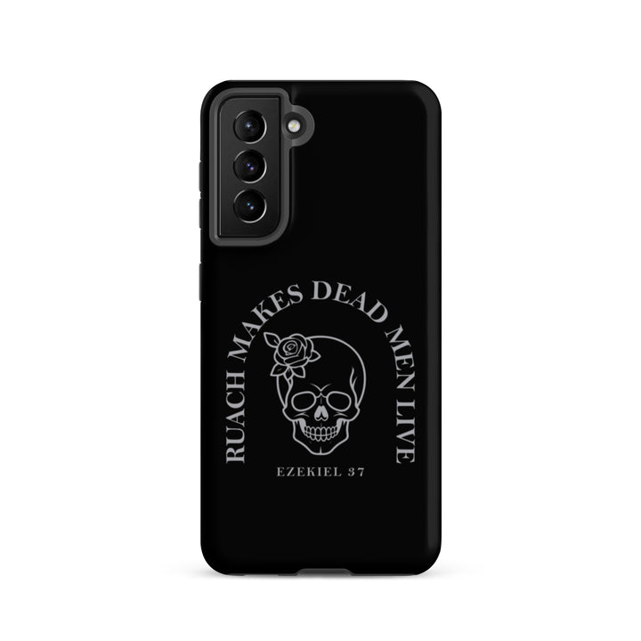 Christian Phone Case Ruach Makes Dead Men Live Black for Samsung® Samsung® Phone Cases Matte Samsung Galaxy S21 