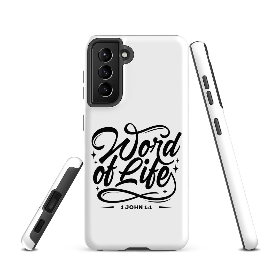 Christian Phone Case Word of Life White for Samsung® Samsung® Phone Cases   