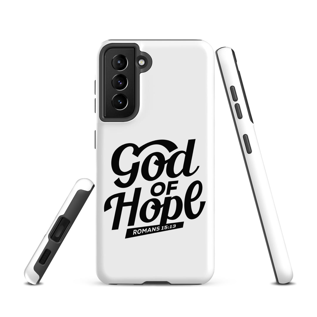 Christian Phone Case God of Hope White for Samsung® Samsung® Phone Cases   