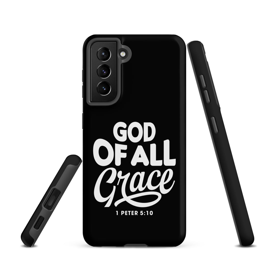 Christian Phone Case God of All Grace Black for Samsung® Samsung® Phone Cases   