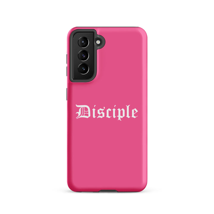 Christian Phone Case Disciple Pink for Samsung® Samsung® Phone Cases Matte Samsung Galaxy S21 