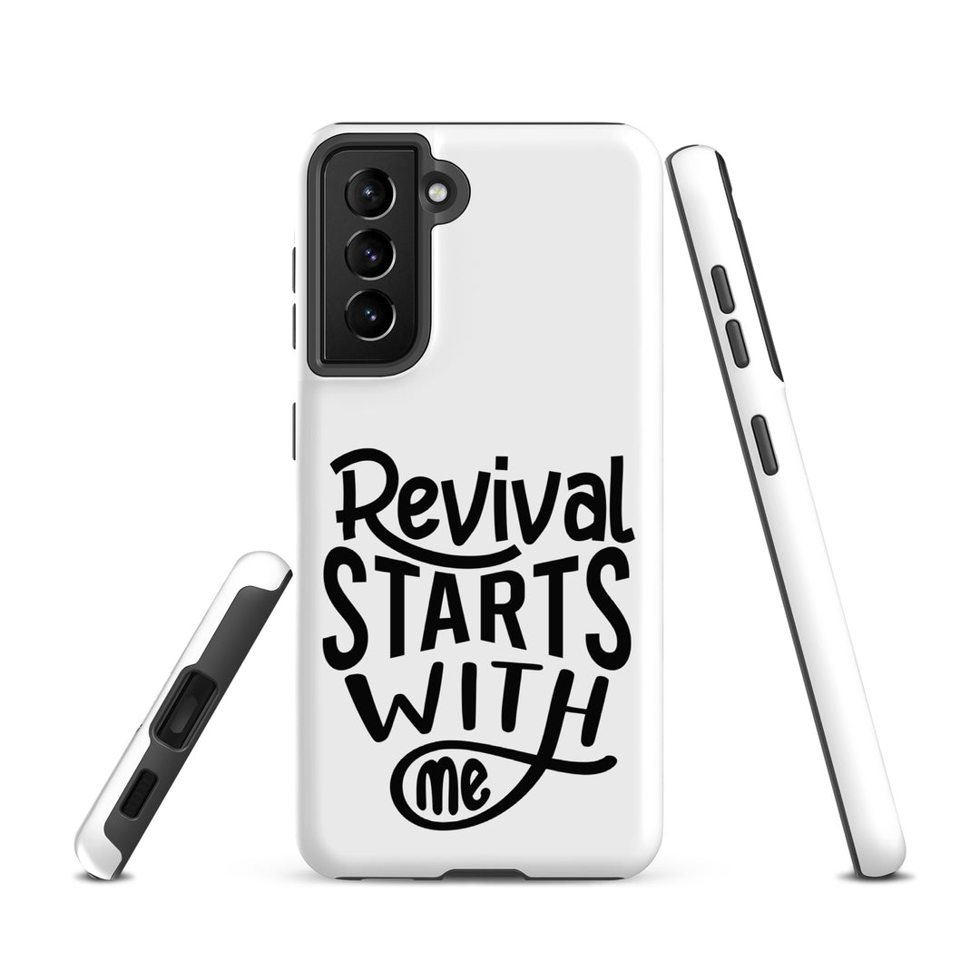 Christian Phone Case Revival Starts With Me White for Samsung® Samsung® Phone Cases   