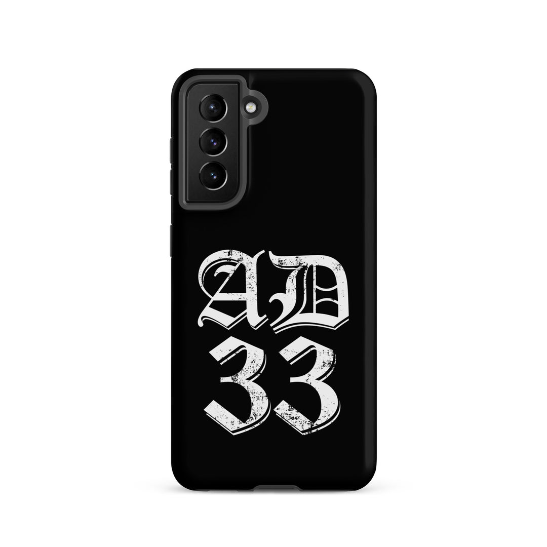 Christian Phone Case AD 33 Old English Black for Samsung® Samsung® Phone Cases Matte Samsung Galaxy S21 