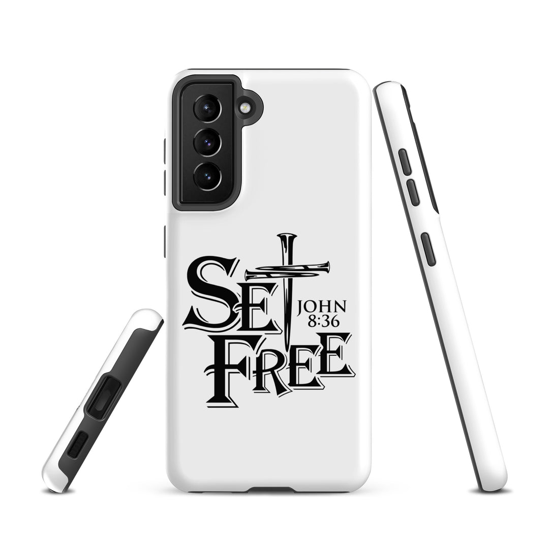 Christian Phone Case Set Free White for Samsung® Samsung® Phone Cases   