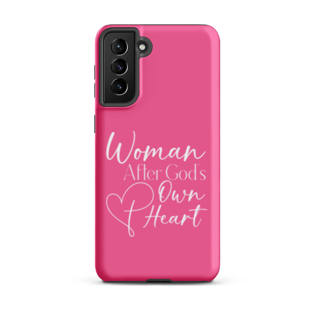 Christian Phone Case Woman After God's Heart for Samsung® Samsung® Phone Cases Matte Samsung Galaxy S21 Plus 