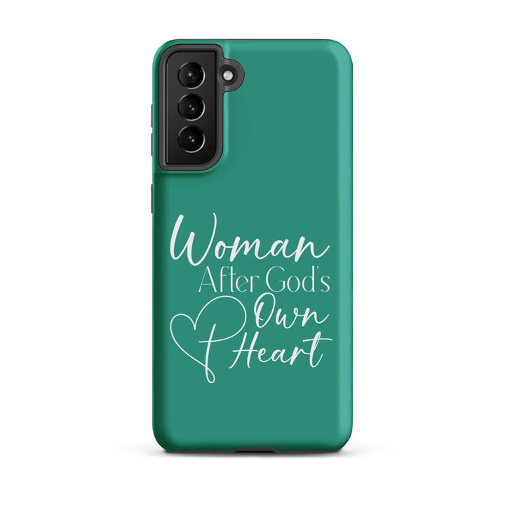 Christian Phone Case Woman After God's Heart for Samsung® Samsung® Phone Cases Matte Samsung Galaxy S21 Plus 